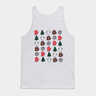 Element Christmas Day simple cute Tank Top